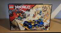 LEGO Ninjago 71776 Masina de curse EVO a lui Jay și Nya