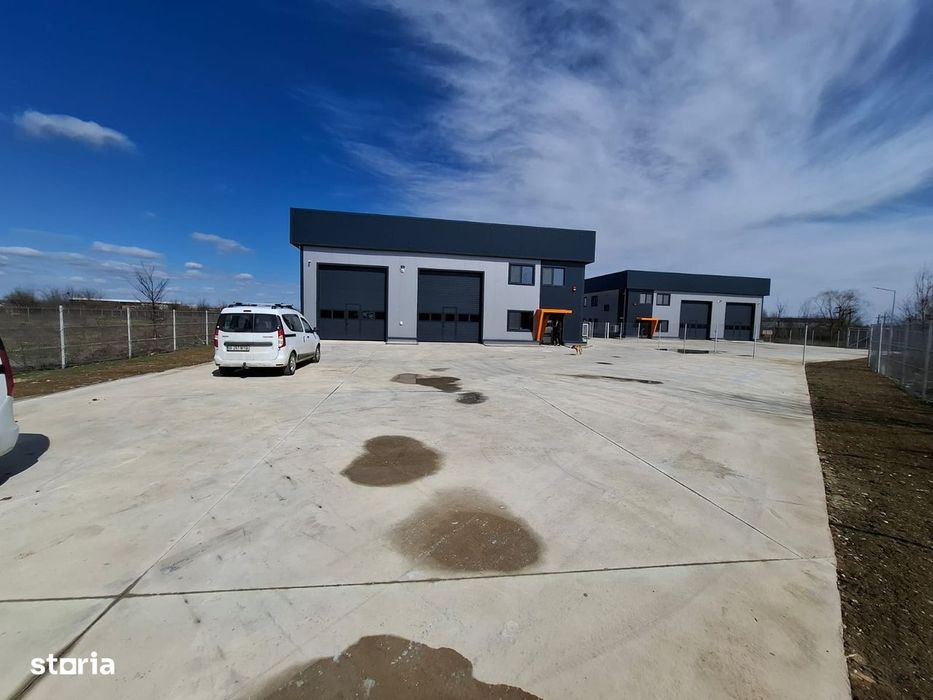 Hale industriale moderne – Rudeni, Chitila (la 250 m de Centură)