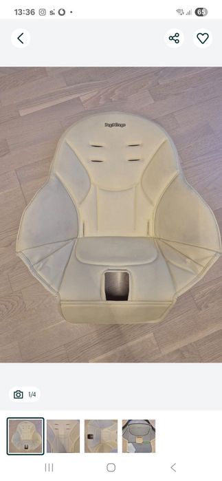 Huha scaun de masa Peg Perero Siesta, prima pappa