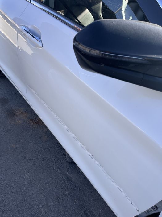 Дверь jac j7 белый жемчук без шпаклевки