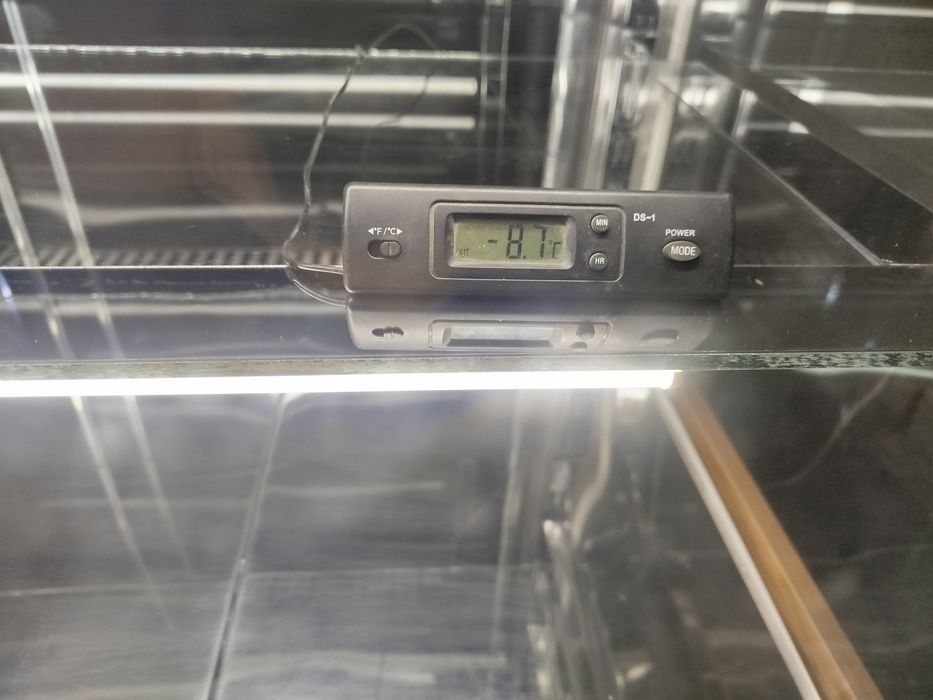 Pishiriq shashlik  uchun haladilnok vitrina