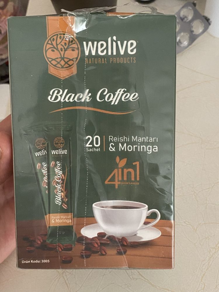 Кофе для похудения WeLive, 4 в 1