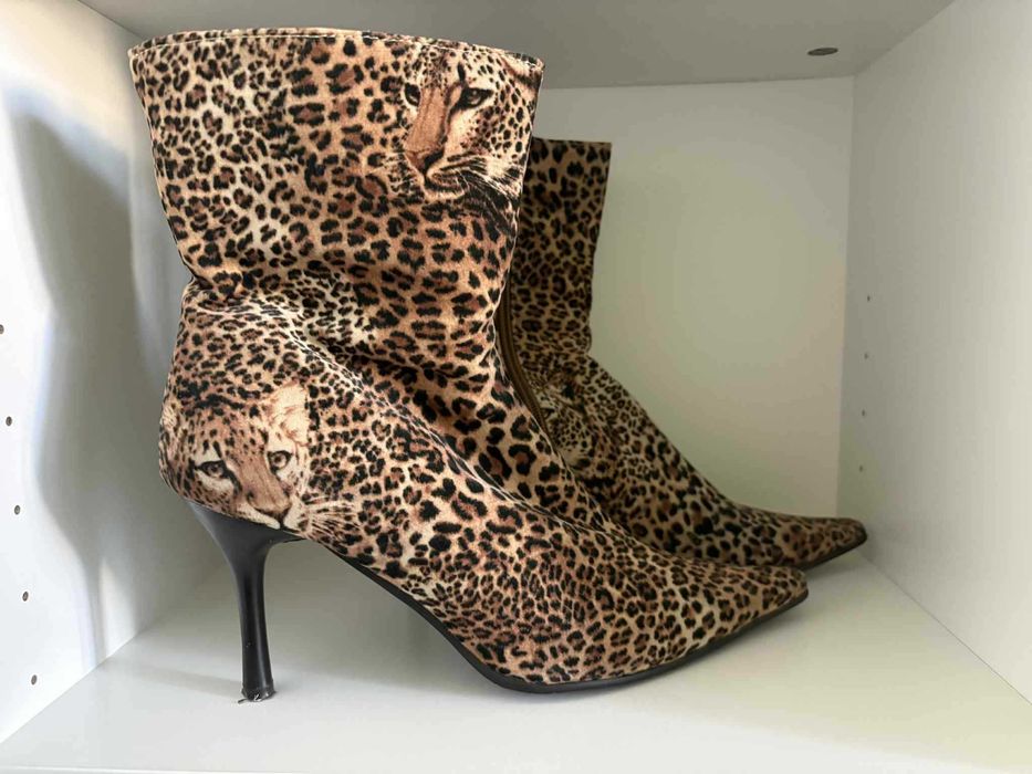 Токчета боти леопардов принт пролет, есен, зима