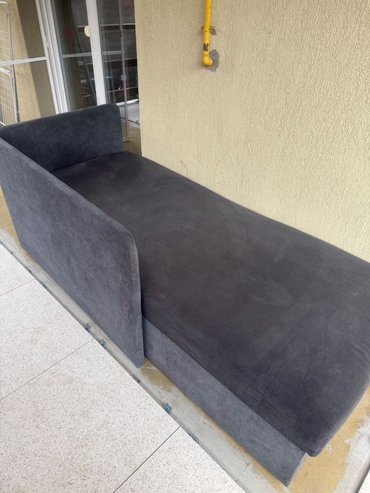 Pat 1 persoană cu ladă depozitare