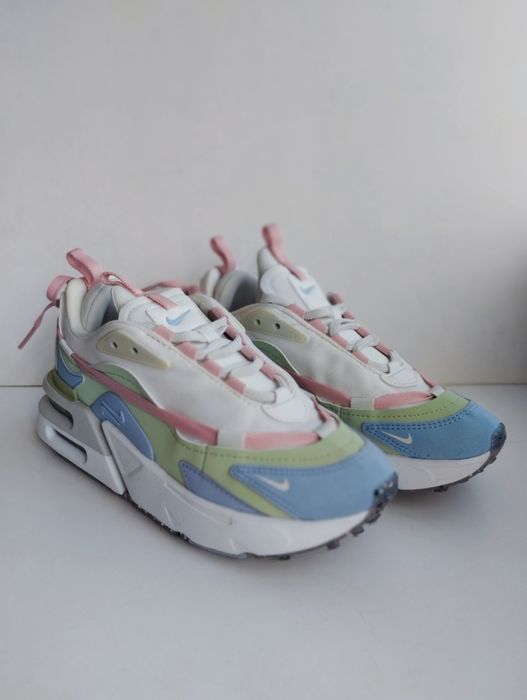 Нови Nike AIR MAX FURYOSA White//Purple Дамски Маратонки Номер 38,5