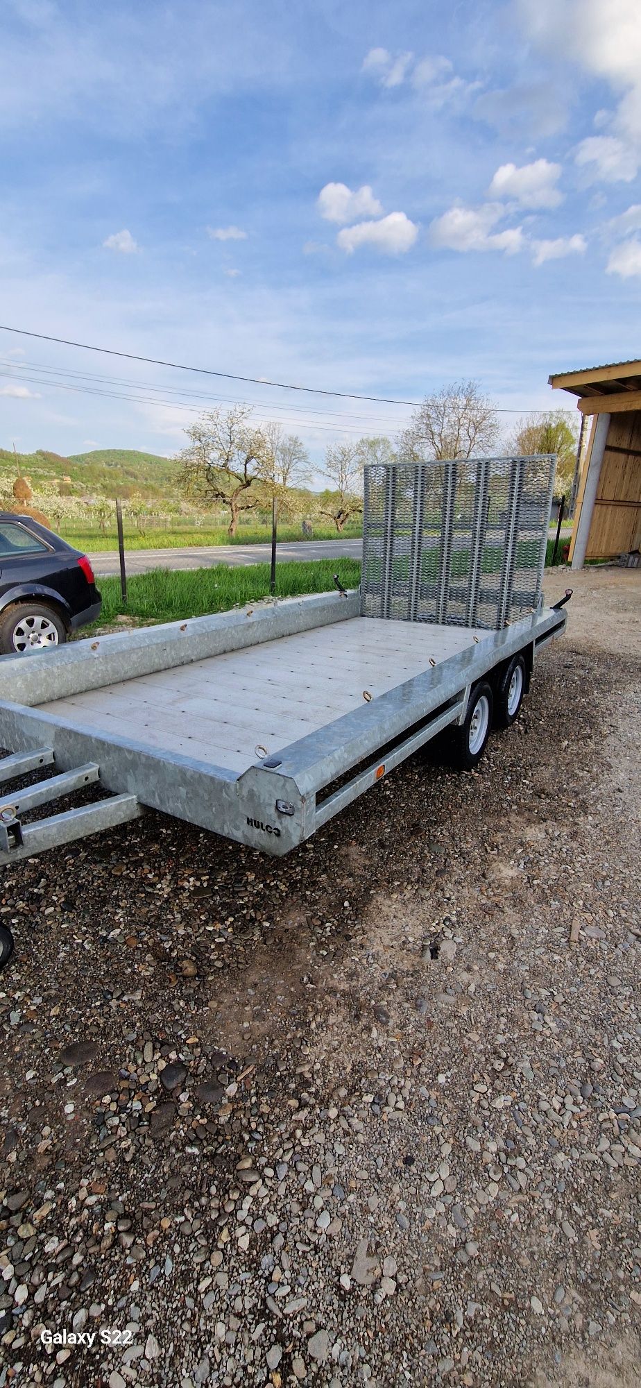 Remorca , trailer transport utilaje 3500kg