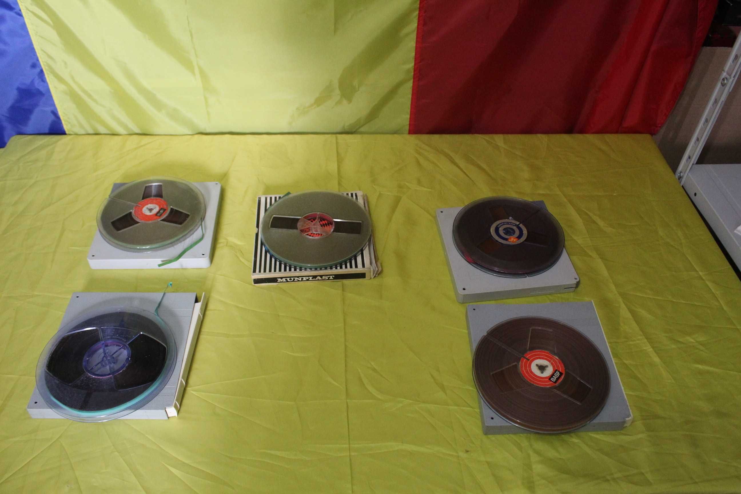 5 benzi de magnetofon vechi  - ( Germania ) WQWQW