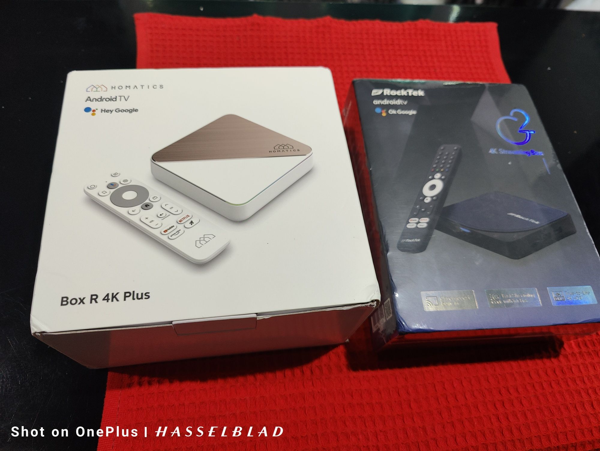 Rocktek G2 64GB и Homatics Box R 4K Plus Android TV Box сертифицирани