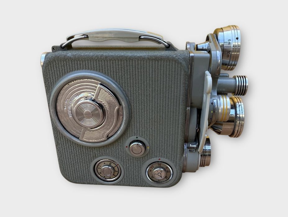 Aparat filmat Eumig anii ‘60 design spectaculos