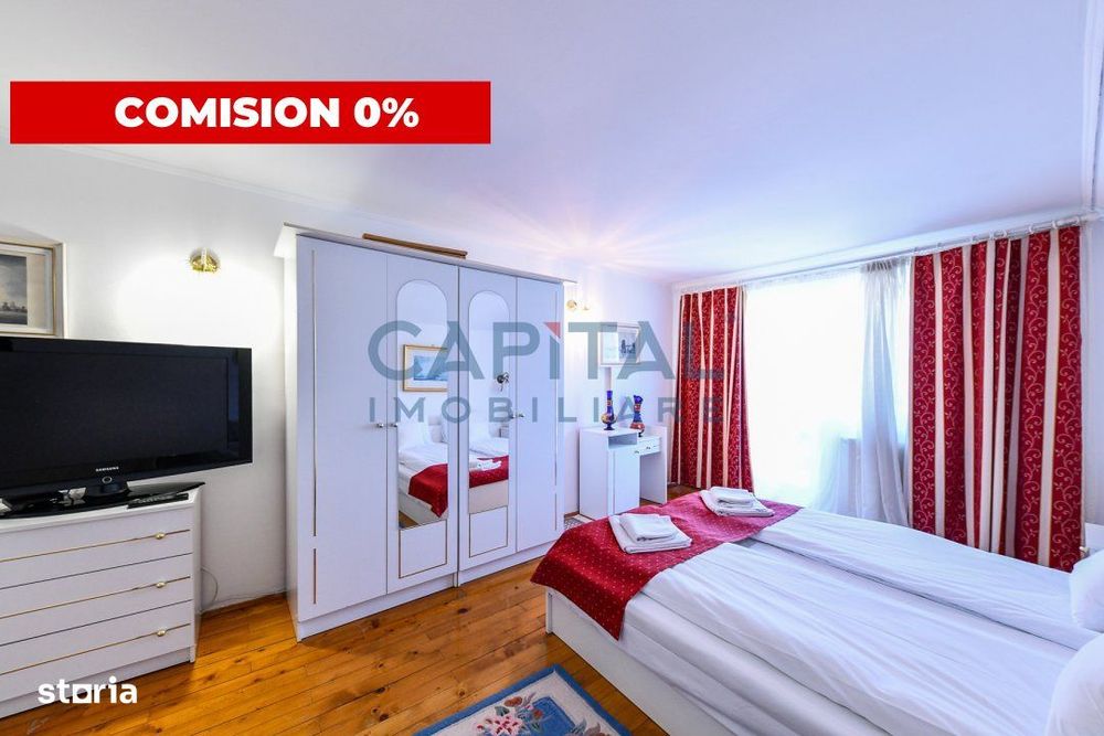 COMISION 0!  Casa 185mp, 3 niveluri, 7 camere, teren 1815mp, privelist