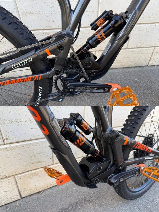Bicicleta DH Commencal supreme