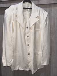 Белая рубашка, плотный материал, Oq koylak