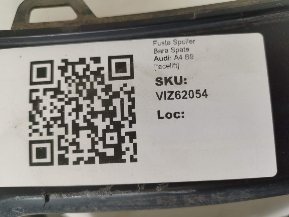 Ауди А4 Б9 / Audi A4 B9 [фейслифт] Оригинален заден спойлер/странична