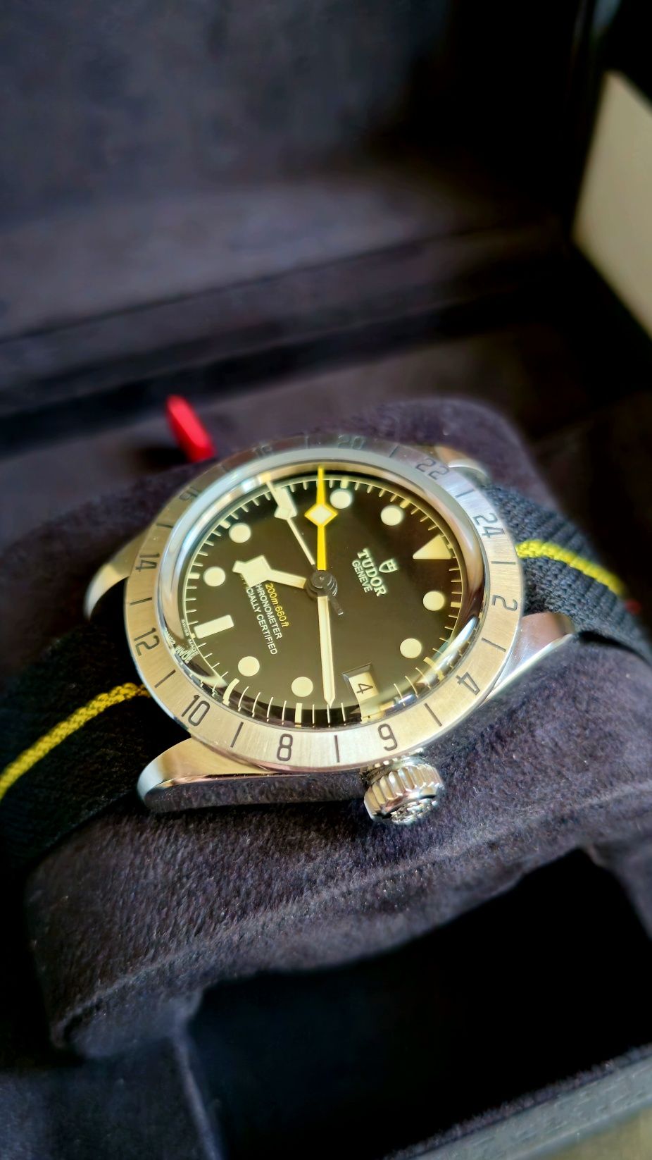 Tudor Black Bay Pro GMT - Отлично състояние, гаранция до 08.2027