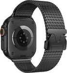 Оригинална Apple Watch Strap -49mm Black Titanium Milanese Loop -Large