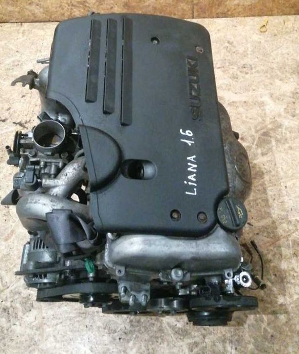 двигатель (Suzuki Liana) M16A Сузуки Лиана 1.6см в навесе привозной