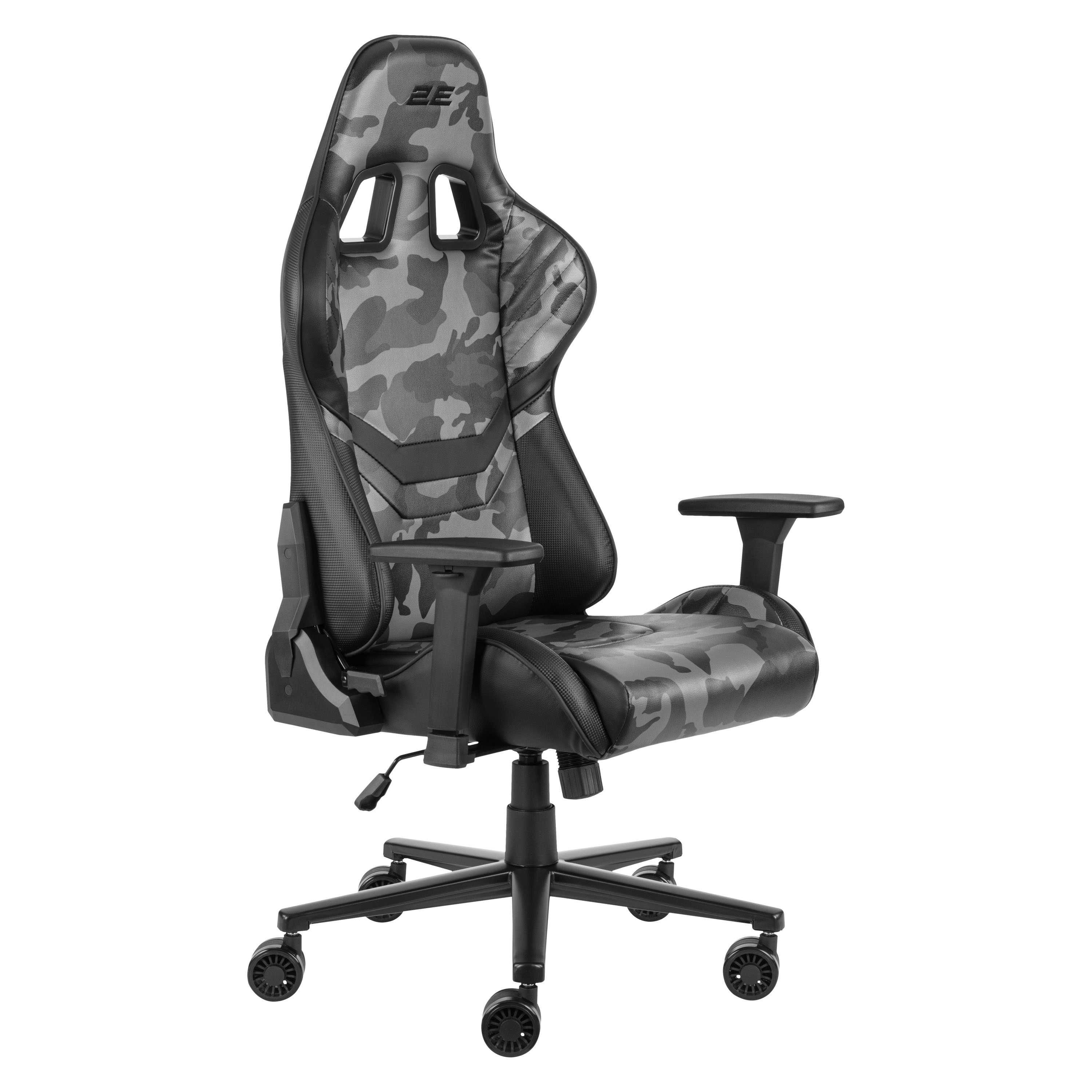 Кресло 2E Gaming Hibagon Black/Camo