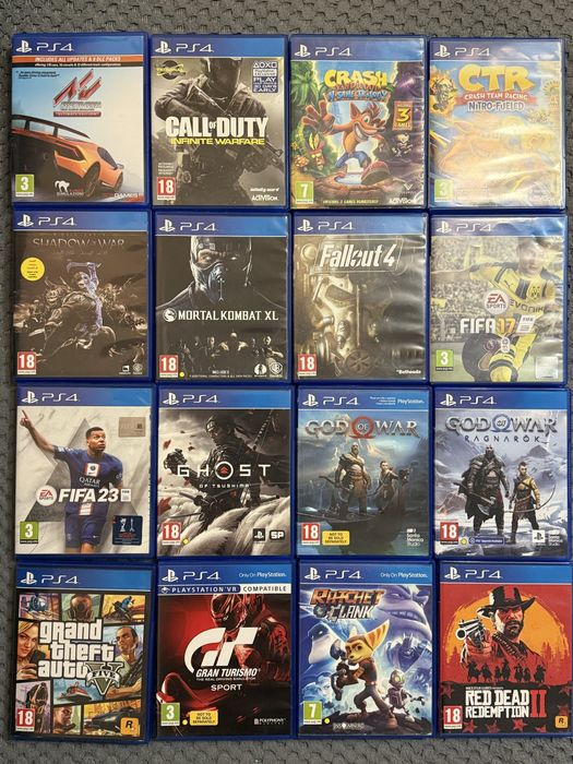 Комплект игри за PlayStation 4