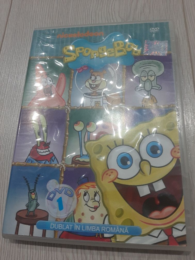 Colecție 6 dvd spongebob