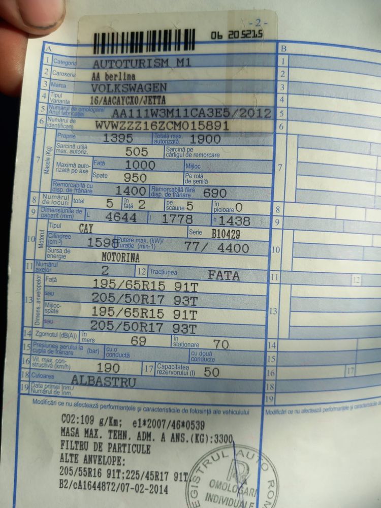 VW Jetta de vanzare, stare foarte buna