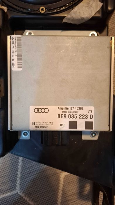 Subwoofer + Amplificator Audi A4 B6 - B7 - Seat Exeo