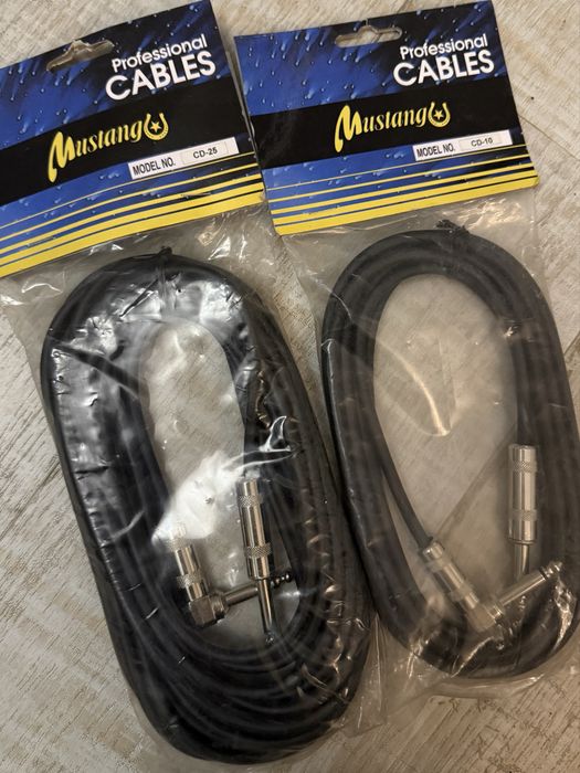 Mustang CD10/ CD25 кабель гитарный Jack+Jack