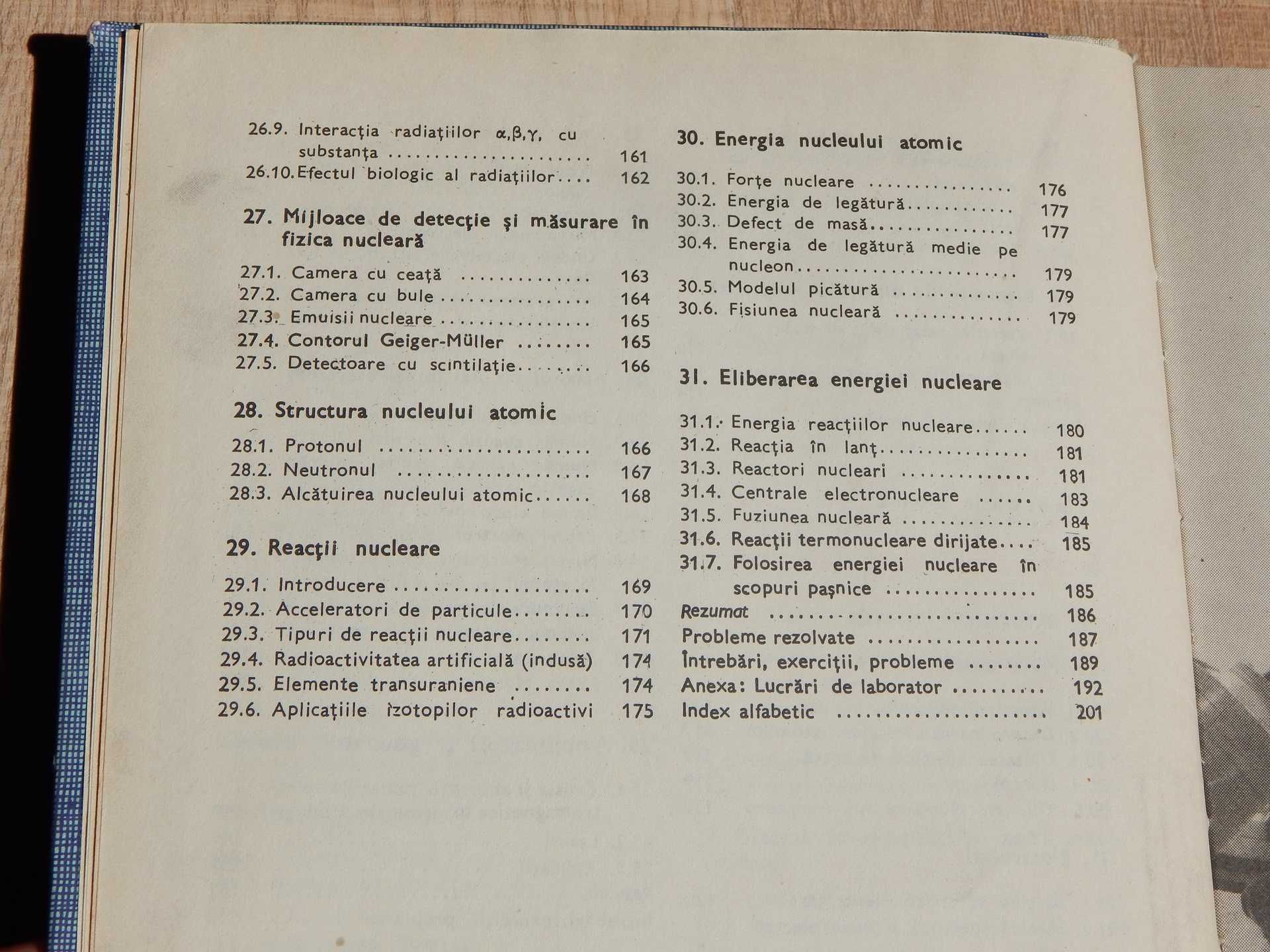 Manual fizica anul IV liceu M. Oncescu Ed Didactica Pedagogica 1976