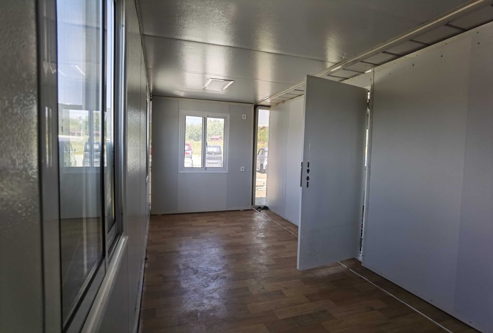 Container pliabil casa dimensiuni extins 5.9x6.32x2.43 m nou Agramix