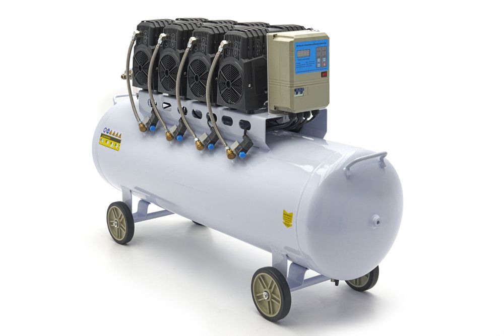 Compresor silentios cu zgomot redus fara ulei sgs 200l 10 bar hbm mach