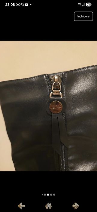 Cizme piele Bracialini