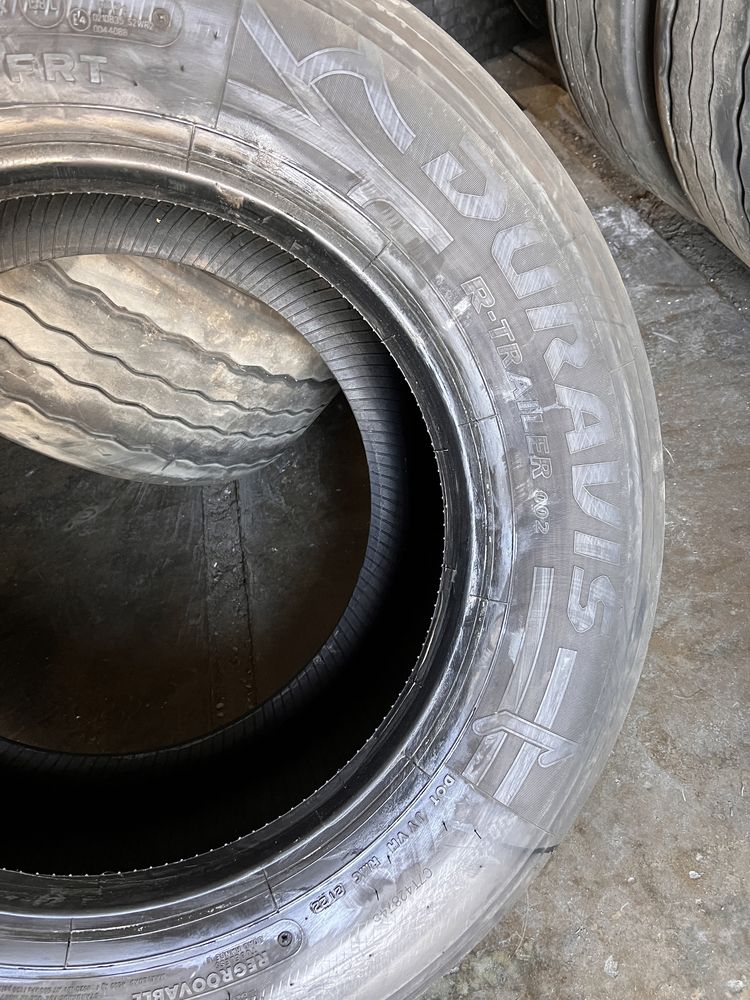 4 anvelope camion 385/55/22.5 , Bridgestone , DOT 2022 !