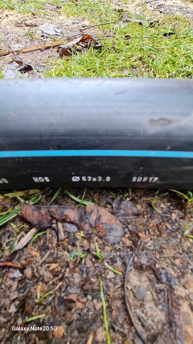 Teava plastic pehd 63×3,8mm (L=8m)