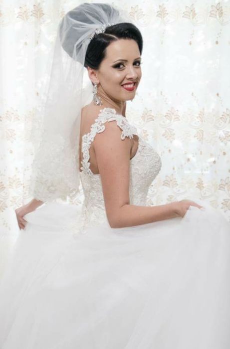 Rochie de mireasă prințesă MĂRIMEA S