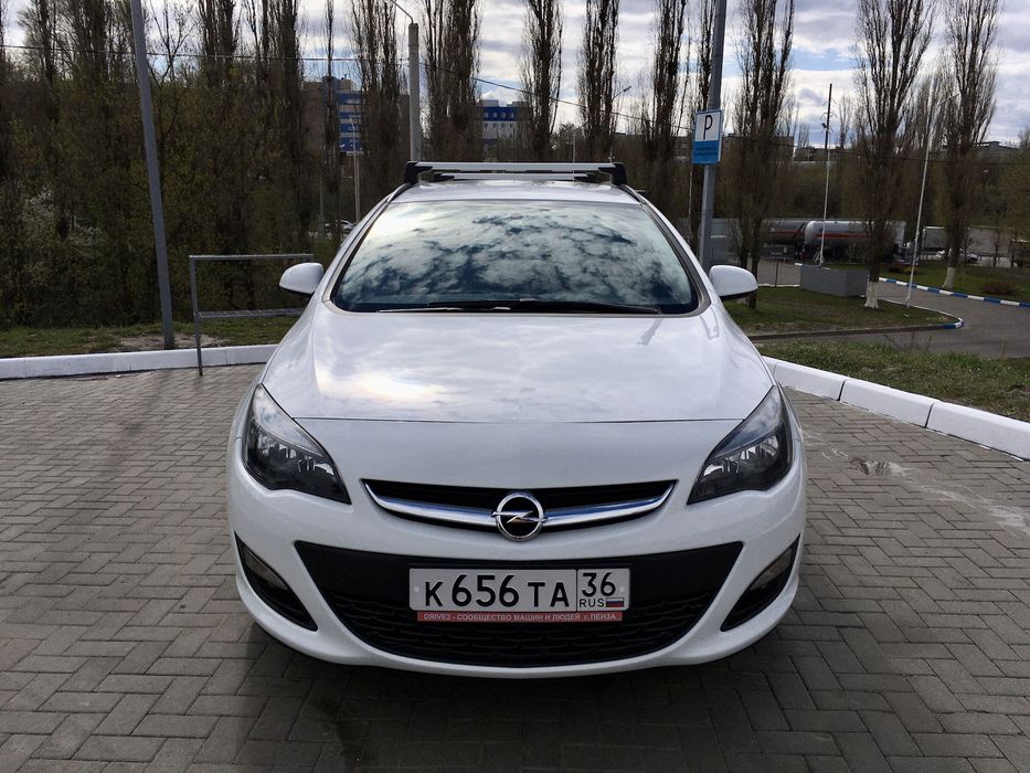 Opel Astra J до 2015г. Оригинален багажник за покрив, напречни греди!