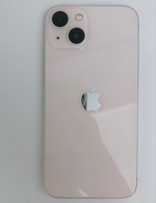 Apple 13 вся в оригинале розового цвета