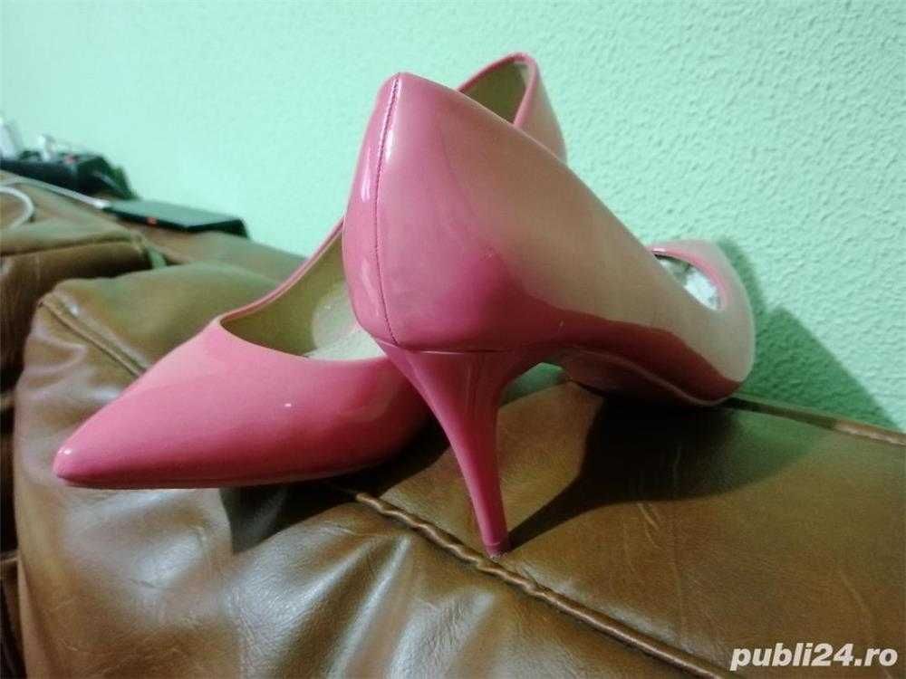Pantofi dama fucsia