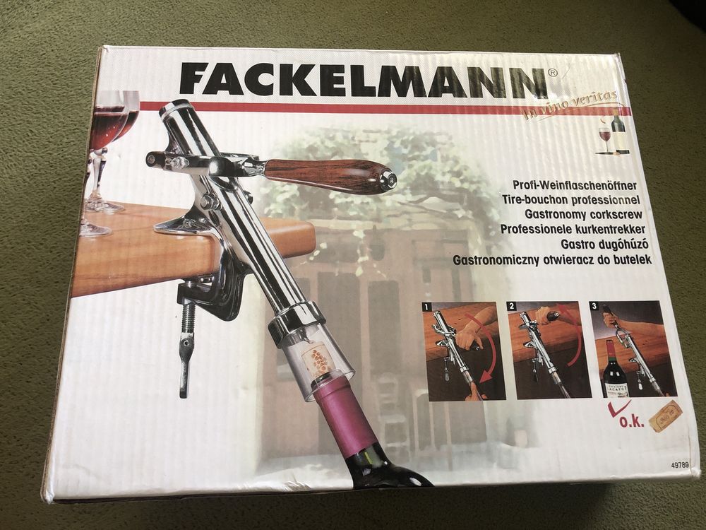 Tirbuson professional Fackelmann,pentru bar,restaurant