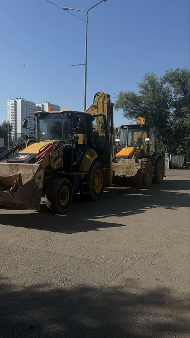 Услуги экскаватор- погрузчика