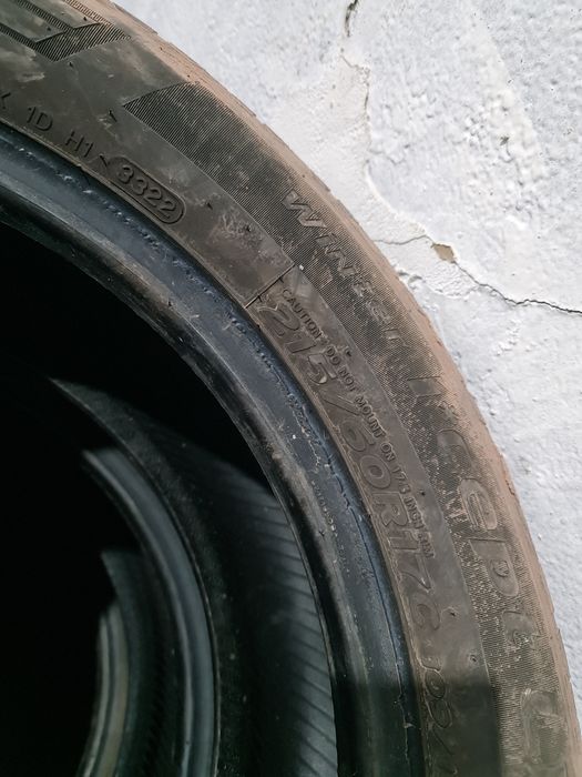 4x 215/60/17C M+S HANKOOK 6MM 2022 Stare impecabila