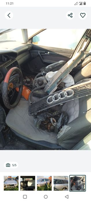 Продам ауди100 по запчастям