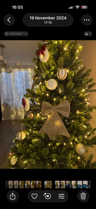 Коледна елха 220 см