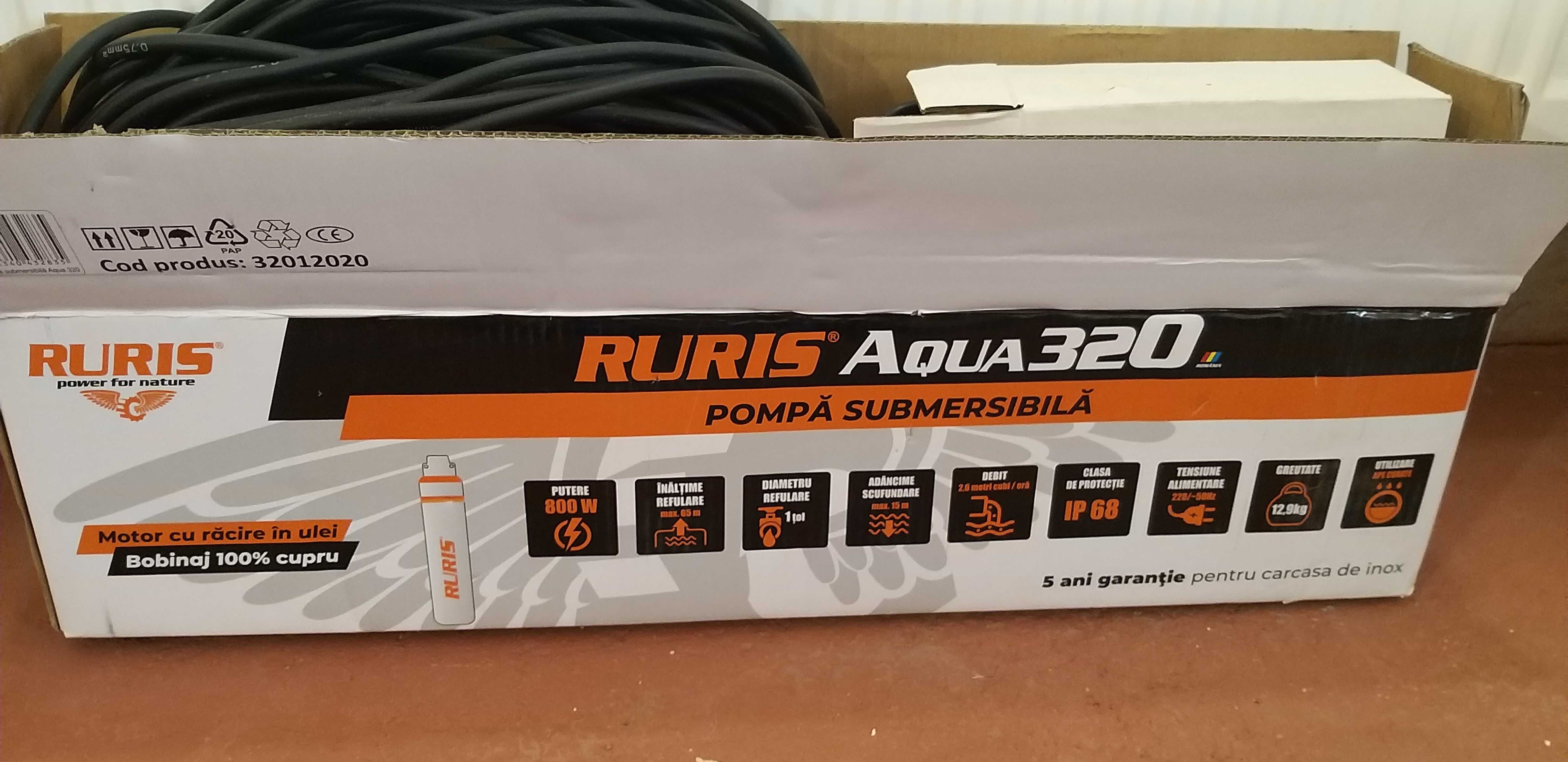 Pompa submersibila RURIS AQUA 320