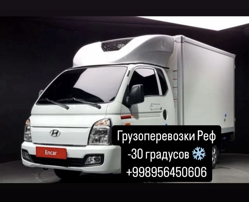 Комфортная доставка с рефрижатором -30 градусов