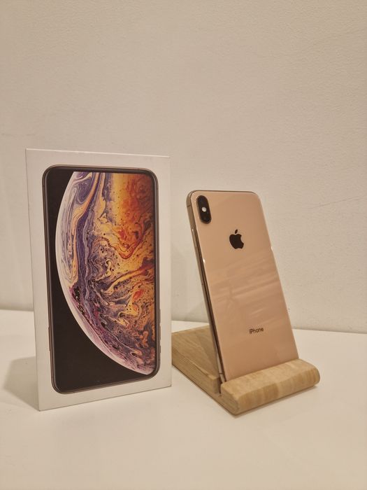 iPhone XS Max Gold 128GB 4G | Impecabil, Baterie 100%