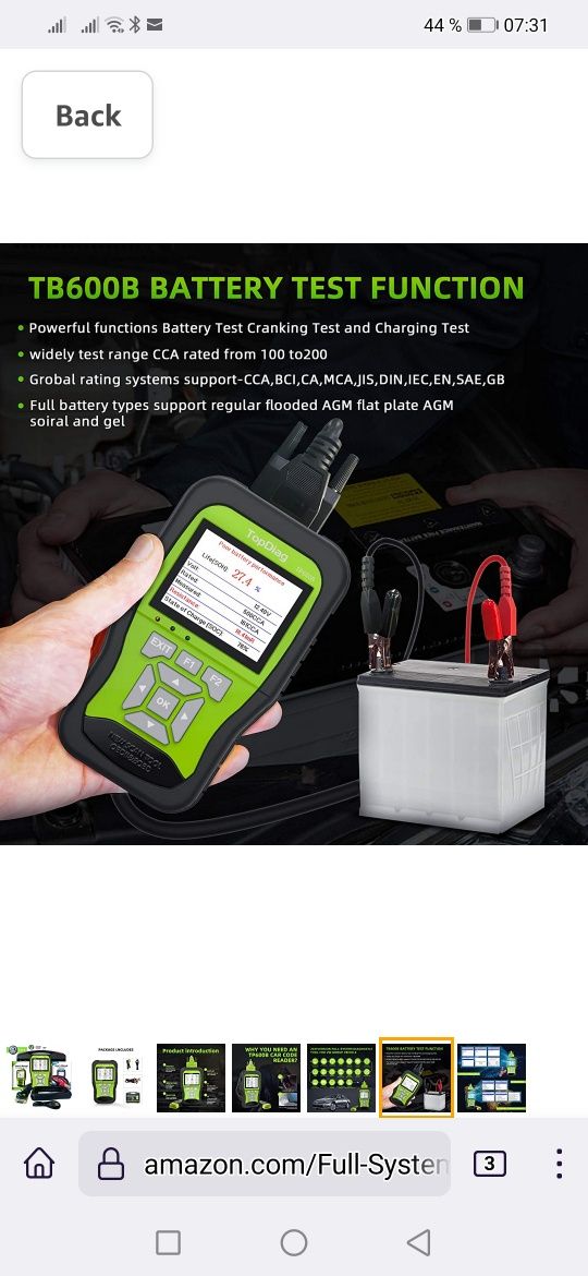 Diagnoza obd2 TP600B VAG toata gama