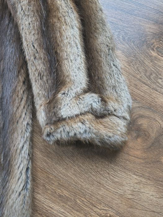 Палто естествен косъм