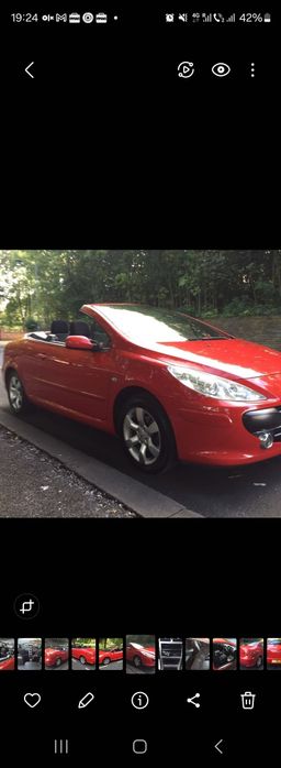 Peugeot 307 CC inmatriculat RO