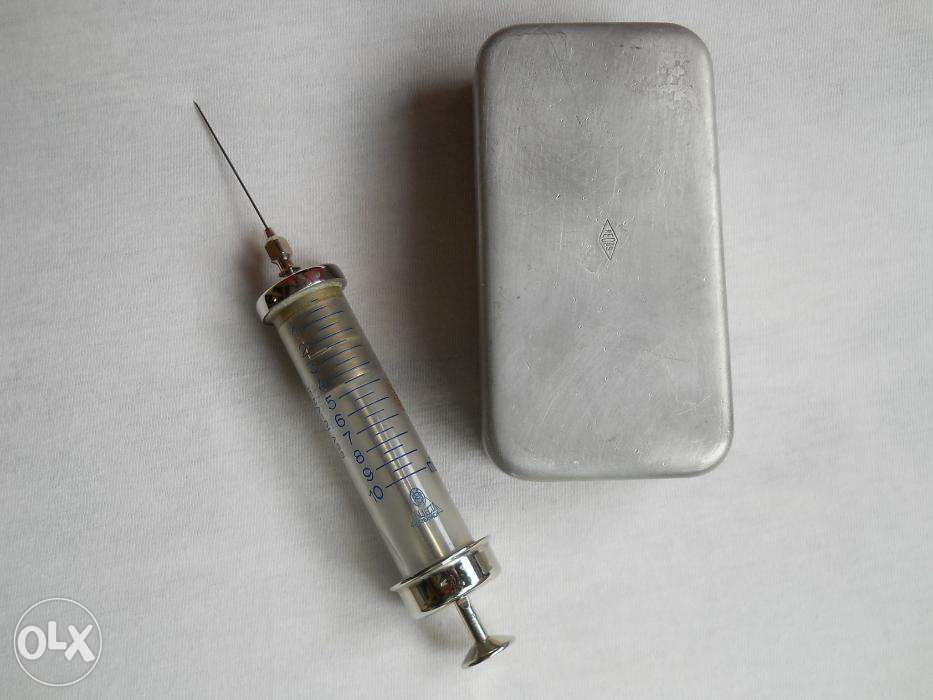 REAL VINTAGE Seringa INJECTA STEINACH, originala Germania, interbelica