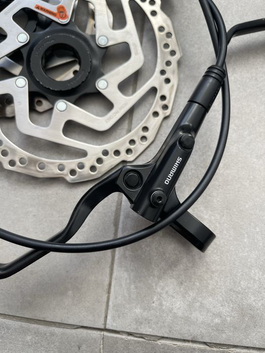 Set Frane Shimano Mt200 FLATMOUNT + Discuri 160