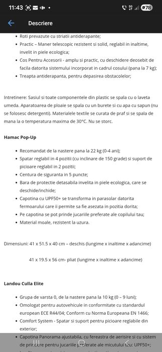 Vand Carucior 3 in 1 Peg Perego Book Plus 51S Titania Luxe, Luxe Pure,